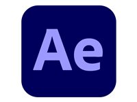 Adobe After Effects CC for Enterprise - Feature Restricted Licensing Subscription Renewal - 1 käyttäjä - GOV - Value Incentive Plan - Taso 1 (1-9) - Win, Mac - Multi European Languages 65298128BC01B12
